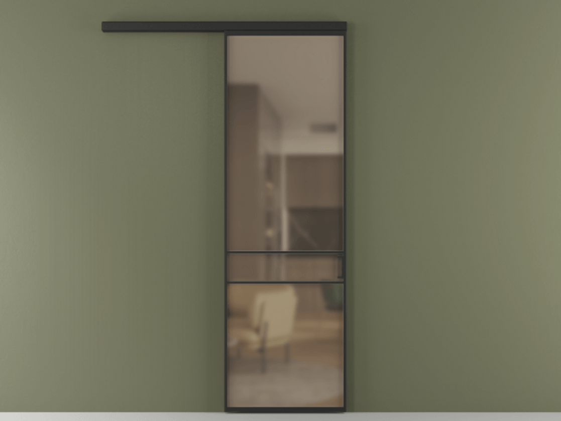 Перегородка Formato вдоль стены 1 створка АЛПР 040.02 Алюминий Черный Сатинированное бронзовое стекло, триплекс. Скрытый короб ЧЕР Цена 101900 ₽ 1. Полотно (800/2100 мм)
2. Комплект установки раздвижной системы
3. Базовый комплект фурнитуры
4.Ручка RONDO
. Фабрика дверей Волховец 8 (800) 551 43 19 Перегородка Formato вдоль стены 1 створка АЛПР 040.02 Алюминий Черный Сатинированное бронзовое стекло, триплекс Цена 101900 ₽ | Volhovec