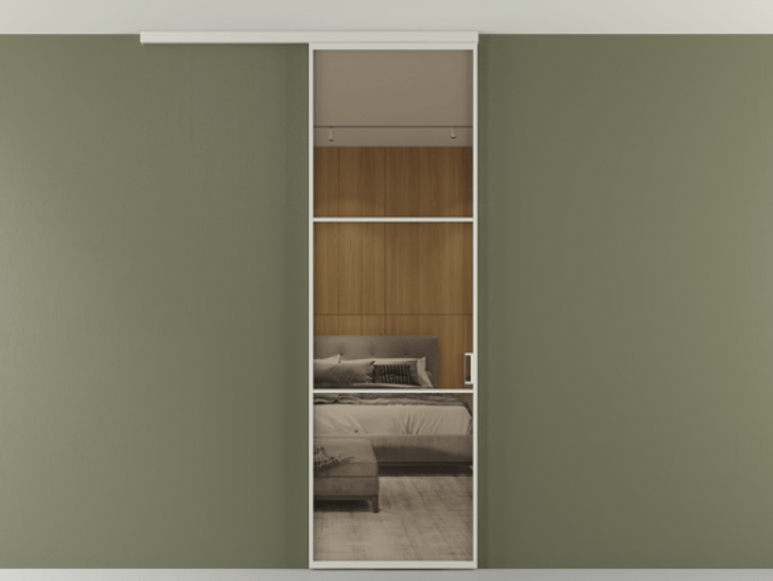 Перегородка Formato вдоль стены на потолок 1 створка АЛПР 040.03 Алюминий тёплый серый Рефлективное бронзовое стекло "Стопсол", калёное. Цена 125510 ₽ 1. Полотно 2 шт. (800/2100 мм)
2. Комплект установки раздвижной системы
3. Базовый комплект фурнитуры
4.Ручка RONDO
. Фабрика дверей Волховец 8 (800) 551 43 19 Перегородка Formato вдоль стены на потолок 1 створка АЛПР 040.03 Алюминий тёплый серый Рефлективное бронзовое стекло "Стопсол", калёное Цена 125510 ₽ | Volhovec