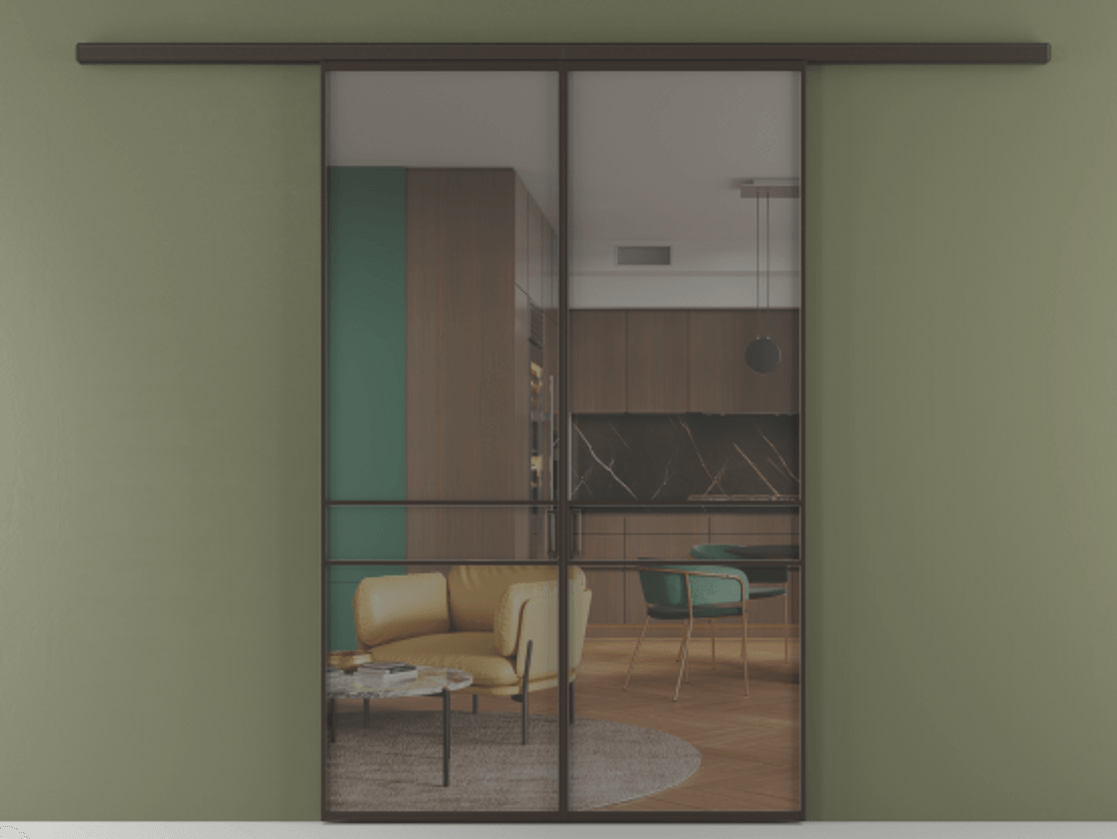 Перегородка Formato вдоль стены 2 створки АЛПР 040.02 Алюминий антрацит Прозрачное серое стекло, триплекс. Цена 233000 ₽ 1. Полотно 2 шт. (800/2100 мм)
2. Комплект установки раздвижной системы
3. Базовый комплект фурнитуры
4.Ручка RONDO
. Фабрика дверей Волховец 8 (800) 551 43 19 Перегородка Formato вдоль стены 2 створки АЛПР 040.02 Алюминий антрацит Прозрачное серое стекло, триплекс Цена 233000 ₽ | Volhovec