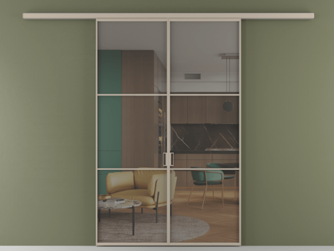 Перегородка Формато вдоль стены 2 створки АЛПР 040.03 Алюминий бисквитный Прозрачное серое стекло, триплекс. Цена 195450 ₽ 1. Полотно 2 шт. (800/2100 мм)
2. Комплект установки раздвижной системы
3. Базовый комплект фурнитуры
4.Ручка RONDO
. Фабрика дверей Волховец 8 (800) 551 43 19 Перегородка Формато вдоль стены 2 створки АЛПР 040.03 Алюминий бисквитный Прозрачное серое стекло, триплекс Цена 195450 ₽ | Volhovec