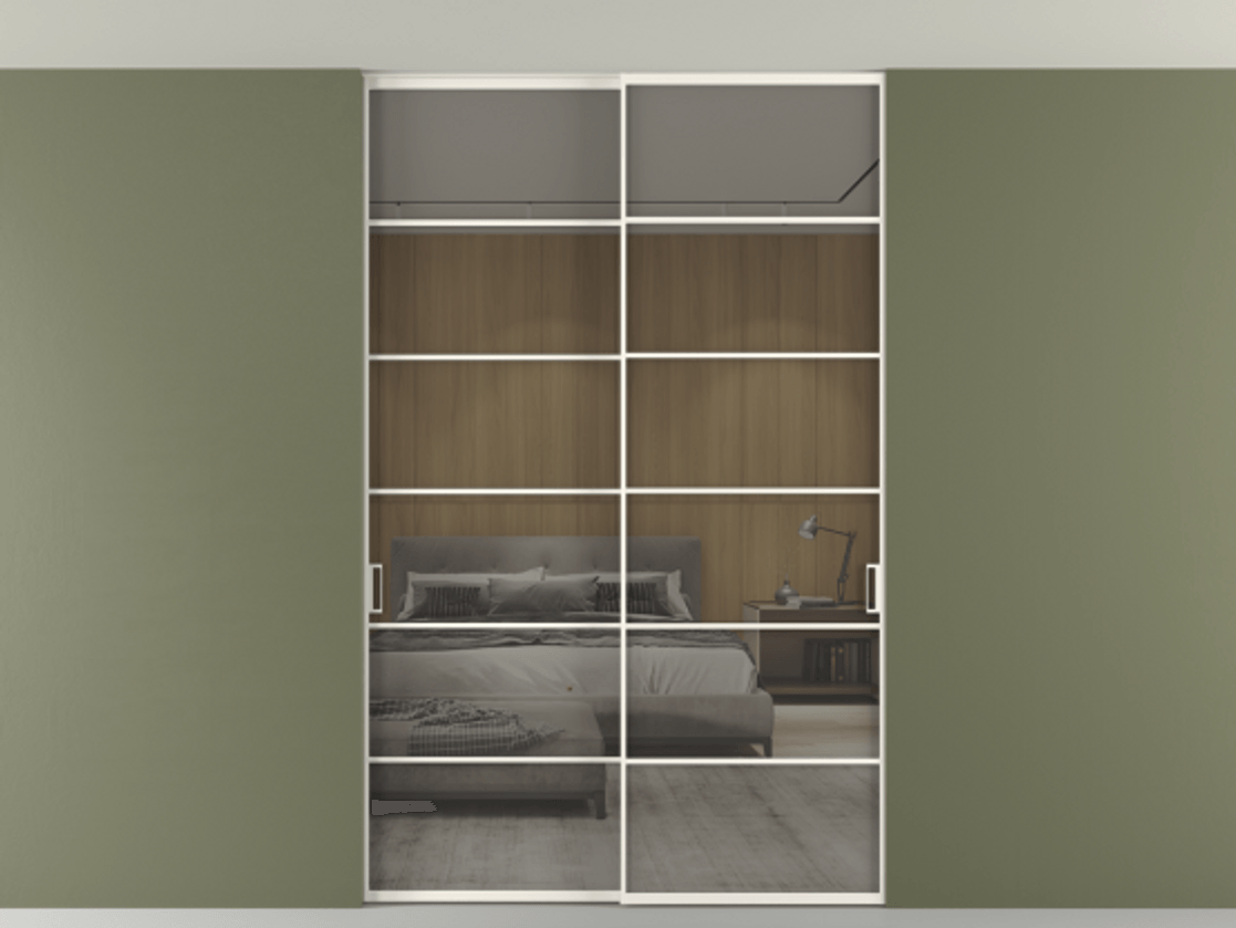 Перегородка Formato внутри проёма скрытое крепление в потолок 2 створки АЛПР 040.04 Алюминий пудровый белый Рефлективное серое стекло "Stopsol", калёное. Цена 322680 ₽ 1. Полотно 2 шт. (800/2100 мм)
2. Комплект установки раздвижной системы
3. Базовый комплект фурнитуры
4. Ручка RONDO. Фабрика дверей Волховец 8 (800) 551 43 19 Перегородка Formato внутри проёма скрытое крепление в потолок 2 створки АЛПР 040.04 Алюминий пудровый белый Рефлективное серое стекло "Stopsol", калёное Цена 322680 ₽ | Volhovec