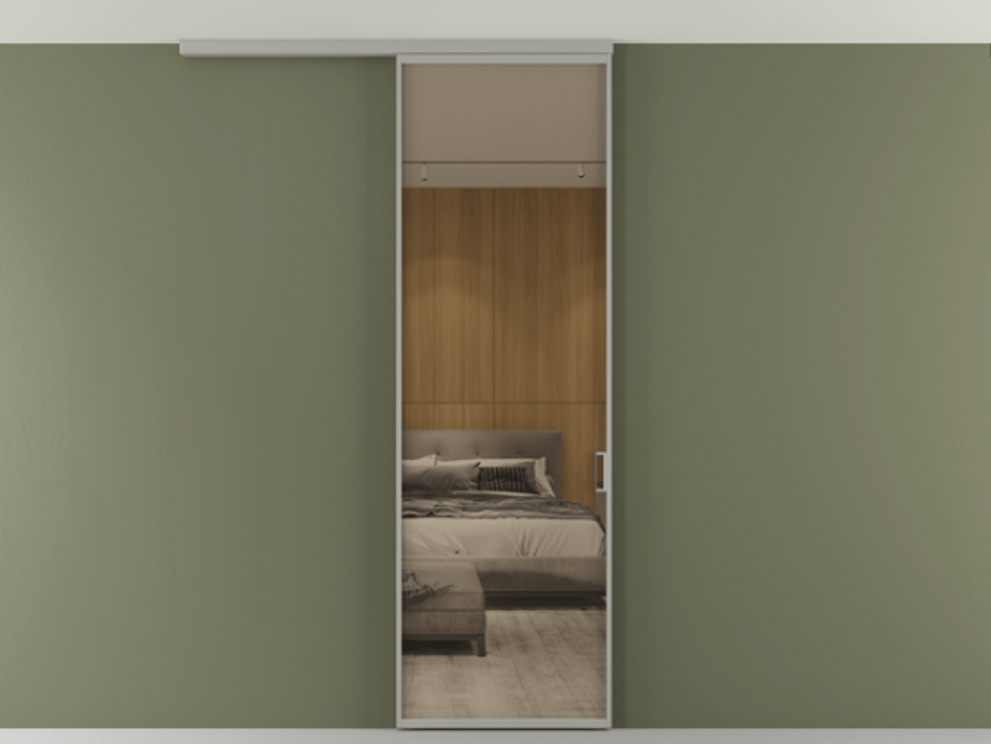 Перегородка Формато вдоль стены на потолок 1 створка АЛПР 040.01 Алюминий нейтральный серый Рефлективное бронзовое стекло "Стопсол", калёное. Цена 6230 AZE 1. Полотно 2 шт. (800/2100 мм)
2. Комплект установки раздвижной системы
3. Базовый комплект фурнитуры
4.Ручка Рондо. Фабрика дверей Волховец 8 (800) 551 43 19 Перегородка Формато вдоль стены на потолок 1 створка АЛПР 040.01 Алюминий нейтральный серый Рефлективное бронзовое стекло "Стопсол", калёное Цена 6230 AZE | Volhovec