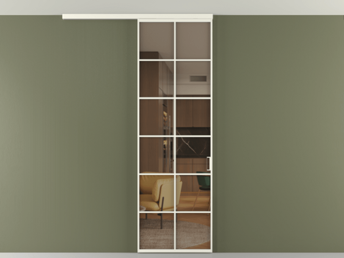 Перегородка Формато вдоль стены на потолок 1 створка АЛПР 040.05 Алюминий жемчужный Прозрачное бронзовое стекло, триплекс. Цена 107852 ₽ 1. Полотно 2 шт. (800/2100 мм)
2. Комплект установки раздвижной системы
3. Базовый комплект фурнитуры
4.Ручка Рондо. Фабрика дверей Волховец 8 (800) 551 43 19 Перегородка Формато вдоль стены на потолок 1 створка АЛПР 040.05 Алюминий жемчужный Прозрачное бронзовое стекло, триплекс Цена 107852 ₽ | Volhovec