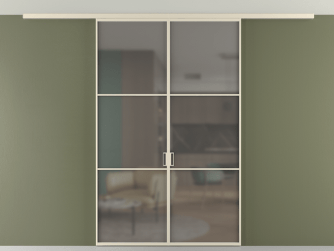 Перегородка Формато вдоль стены на потолок 2 створки АЛПР 040.03 Алюминий бежево-серый Сатинированное серое стекло, триплекс. Цена 9730 AZE 1. Полотно 2 шт. (800/2100 мм)
2. Комплект установки раздвижной системы
3. Базовый комплект фурнитуры
4.Ручка Рондо. Фабрика дверей Волховец 8 (800) 551 43 19 Перегородка Формато вдоль стены на потолок 2 створки АЛПР 040.03 Алюминий бежево-серый Сатинированное серое стекло, триплекс Цена 9730 AZE | Volhovec