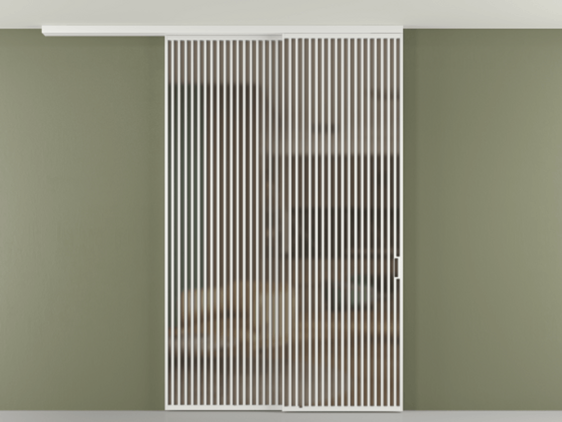 Перегородка Формато вдоль стены на потолок 2 створки с синхронным механизмом АЛПР 040.06 Алюминий белоснежный Сатинированное бронзовое стекло, триплекс. Цена 450456 ₽ 1. Полотно 2 шт. (800/2100 мм)
2. Комплект установки раздвижной системы
3. Базовый комплект фурнитуры
4.Ручка Рондо. Фабрика дверей Волховец 8 (800) 551 43 19 Перегородка Формато вдоль стены на потолок 2 створки с синхронным механизмом АЛПР 040.06 Алюминий белоснежный Сатинированное бронзовое стекло, триплекс Цена 450456 ₽ | Volhovec