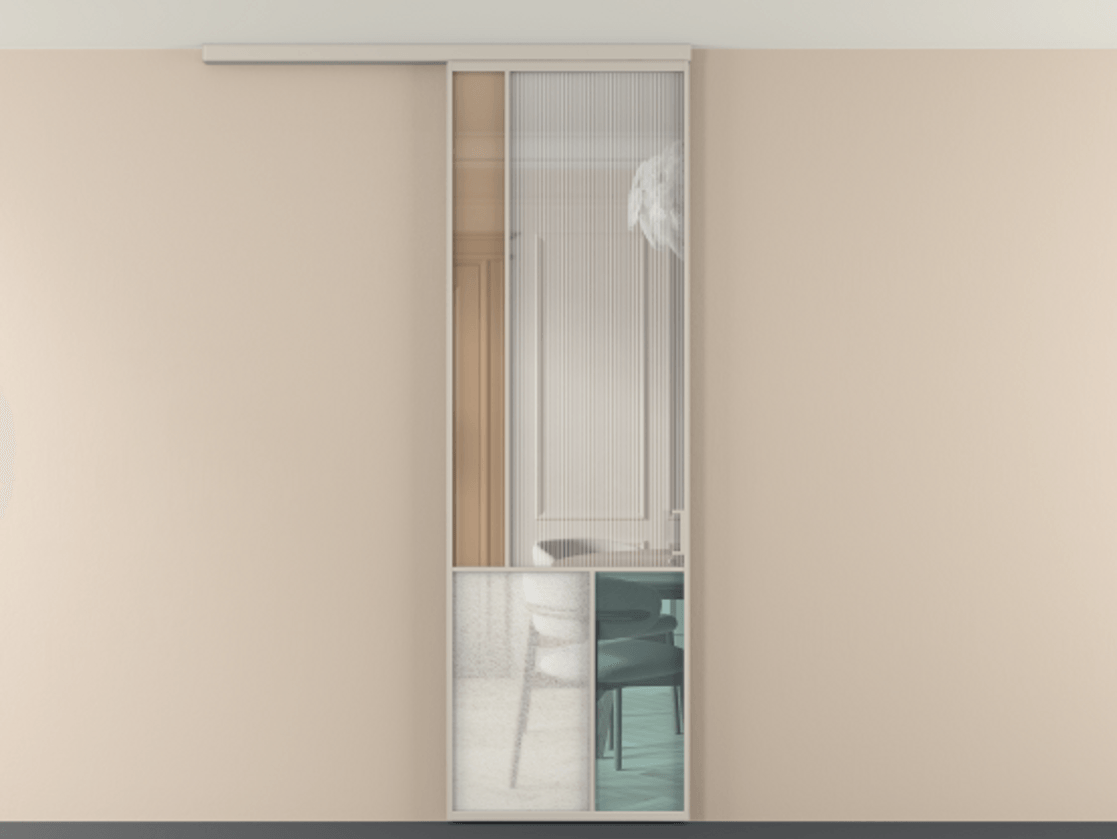 Перегородка Мозаик вдоль стены на потолок 1 створка АЛПР 041.20 Алюминий светло-бежевый Комбинация стекол Группы 1 и Группы 3. Цена 141040 ₽ . Фабрика дверей Волховец 8 (800) 551 43 19 Перегородка Мозаик вдоль стены на потолок 1 створка АЛПР 041.20 Алюминий светло-бежевый Комбинация стекол Группы 1 и Группы 3 Цена 141040 ₽ | Volhovec