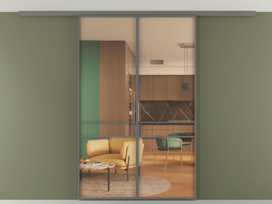 Перегородка Формато вдоль стены на потолок 2 створки АЛПР 040.02 Алюминий классический серый Прозрачное оранжевое стекло, триплекс. Цена 186615 ₽ 1. Полотно 2 шт. (800/2100 мм)
2. Комплект установки раздвижной системы
3. Базовый комплект фурнитуры
4.Ручка Рондо. Фабрика дверей Волховец 8 (800) 551 43 19 Перегородка Формато вдоль стены на потолок 2 створки АЛПР 040.02 Алюминий классический серый Прозрачное оранжевое стекло, триплекс Цена 186615 ₽ | Volhovec