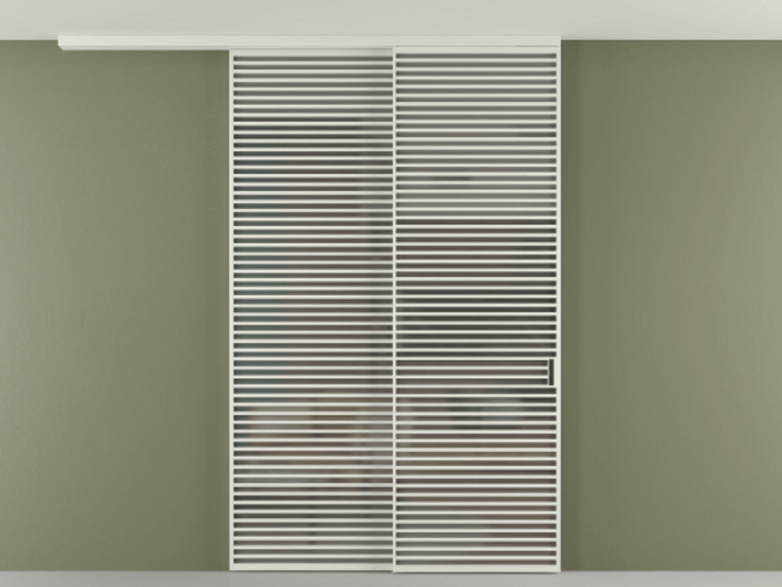 Перегородка Формато вдоль стены на потолок 2 створки с синхронным механизмом АЛПР 040.07 Алюминий серый Сатинированное серое стекло, триплекс. Цена 450456 ₽ 1. Полотно 2 шт. (800/2100 мм)
2. Комплект установки раздвижной системы
3. Базовый комплект фурнитуры
4.Ручка Рондо. Фабрика дверей Волховец 8 (800) 551 43 19 Перегородка Формато вдоль стены на потолок 2 створки с синхронным механизмом АЛПР 040.07 Алюминий серый Сатинированное серое стекло, триплекс Цена 450456 ₽ | Volhovec