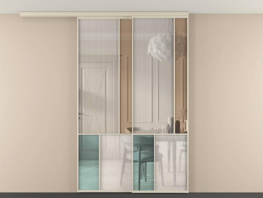 Перегородка Mosaic вдоль стены на потолок телескопик синхро 2 АЛПР 041.21 Алюминий бежево-серый Комбинация стекол Группы 1 и Группы 3. Цена 326420 ₽ . Фабрика дверей Волховец 8 (800) 551 43 19 Перегородка Mosaic вдоль стены на потолок телескопик синхро 2 АЛПР 041.21 Алюминий бежево-серый Комбинация стекол Группы 1 и Группы 3 Цена 326420 ₽ | Volhovec