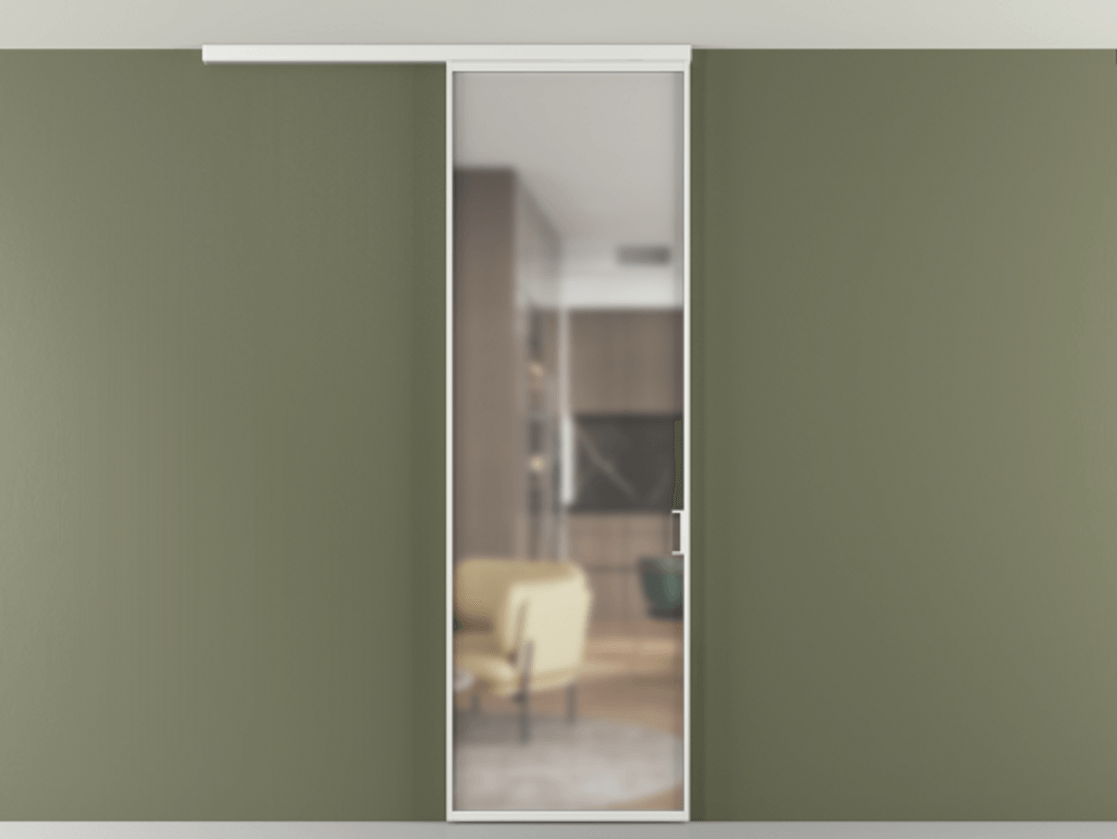 Перегородка Формато вдоль стены на потолок 1 створка АЛПР 040.01 Алюминий белоснежный Сатинированное стекло "Мателюкс Кристал Вижн", калёное, матовое, каленое 6 мм. Цена 119570 ₽ 1. Полотно 2 шт. (800/2100 мм)
2. Комплект установки раздвижной системы
3. Базовый комплект фурнитуры
4.Ручка Рондо. Фабрика дверей Волховец 8 (800) 551 43 19 Перегородка Формато вдоль стены на потолок 1 створка АЛПР 040.01 Алюминий белоснежный Сатинированное стекло "Мателюкс Кристал Вижн", калёное, матовое, каленое 6 мм Цена 119570 ₽ | Volhovec