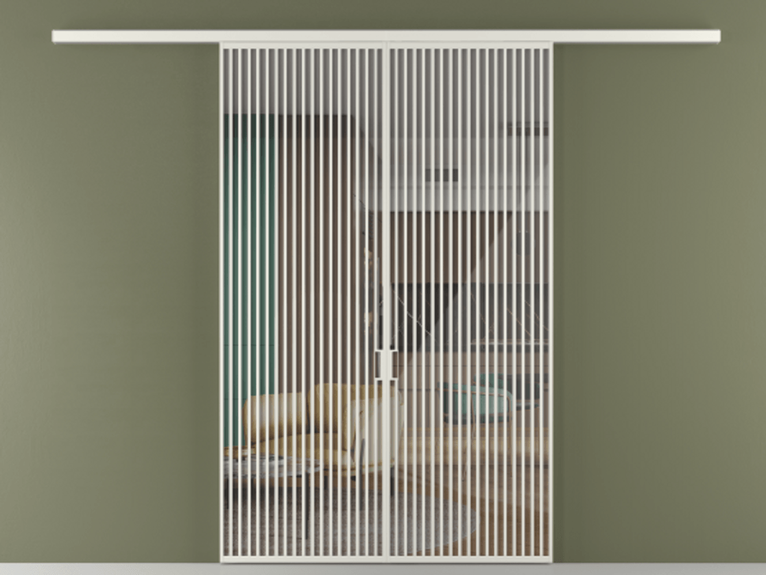 Перегородка Формато вдоль стены 2 створки АЛПР 040.06 Алюминий серый Рефлективное прозрачное стекло "Стопсол", калёное. Цена 445000 ₽ 1. Полотно 2 шт. (800/2100 мм)
2. Комплект установки раздвижной системы
3. Базовый комплект фурнитуры
4.Ручка Рондо. Фабрика дверей Волховец 8 (800) 551 43 19 Перегородка Формато вдоль стены 2 створки АЛПР 040.06 Алюминий серый Рефлективное прозрачное стекло "Стопсол", калёное Цена 445000 ₽ | Volhovec