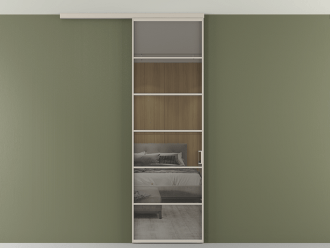 Перегородка Формато вдоль стены на потолок 1 створка АЛПР 040.04 Алюминий светло-бежевый Рефлективное серое стекло "Стопсол", калёное. Цена 114252 ₽ 1. Полотно 2 шт. (800/2100 мм)
2. Комплект установки раздвижной системы
3. Базовый комплект фурнитуры
4.Ручка Рондо. Фабрика дверей Волховец 8 (800) 551 43 19 Перегородка Формато вдоль стены на потолок 1 створка АЛПР 040.04 Алюминий светло-бежевый Рефлективное серое стекло "Стопсол", калёное Цена 114252 ₽ | Volhovec