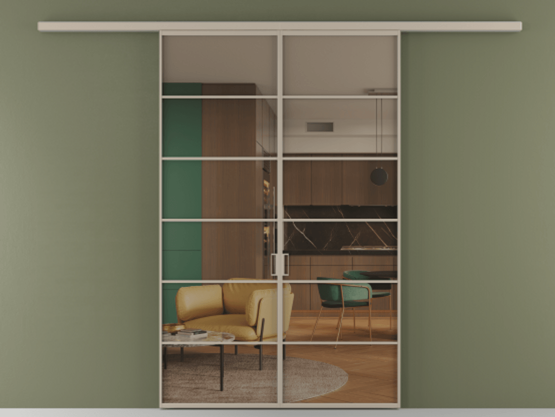 Перегородка Формато вдоль стены 2 створки АЛПР 040.04 Алюминий бисквитный Прозрачное бронзовое стекло, триплекс. Цена 207150 ₽ 1. Полотно 2 шт. (800/2100 мм)
2. Комплект установки раздвижной системы
3. Базовый комплект фурнитуры
4.Ручка RONDO
. Фабрика дверей Волховец 8 (800) 551 43 19 Перегородка Формато вдоль стены 2 створки АЛПР 040.04 Алюминий бисквитный Прозрачное бронзовое стекло, триплекс Цена 207150 ₽ | Volhovec