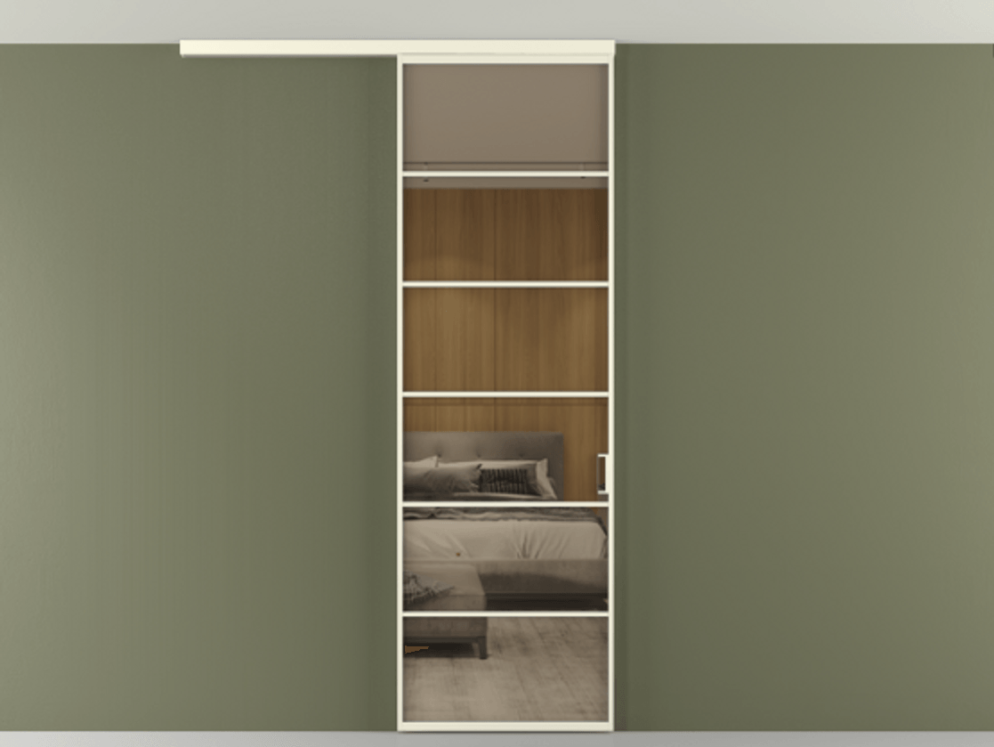 Перегородка Формато вдоль стены на потолок 1 створка АЛПР 040.04 Алюминий молочно-белый Рефлективное бронзовое стекло "Стопсол", калёное. Цена 134090 ₽ 1. Полотно 2 шт. (800/2100 мм)
2. Комплект установки раздвижной системы
3. Базовый комплект фурнитуры
4.Ручка Рондо. Фабрика дверей Волховец 8 (800) 551 43 19 Перегородка Формато вдоль стены на потолок 1 створка АЛПР 040.04 Алюминий молочно-белый Рефлективное бронзовое стекло "Стопсол", калёное Цена 134090 ₽ | Volhovec