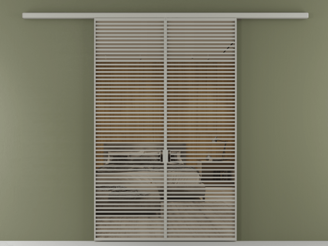 Перегородка Formato вдоль стены 2 створки АЛПР 040.07 Алюминий нейтральный серый Рефлективное бронзовое стекло "Stopsol", калёное. Цена 445000 ₽ 1. Полотно 2 шт. (800/2100 мм)
2. Комплект установки раздвижной системы
3. Базовый комплект фурнитуры
4.Ручка RONDO
. Фабрика дверей Волховец 8 (800) 551 43 19 Перегородка Formato вдоль стены 2 створки АЛПР 040.07 Алюминий нейтральный серый Рефлективное бронзовое стекло "Stopsol", калёное Цена 445000 ₽ | Volhovec