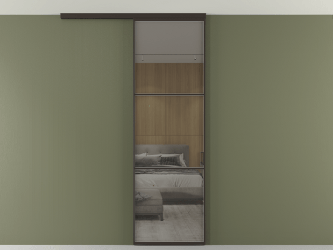 Перегородка Формато вдоль стены на потолок 1 створка АЛПР 040.03 Алюминий антрацит Рефлективное серое стекло "Стопсол", калёное. Цена 107388 ₽ 1. Полотно 2 шт. (800/2100 мм)
2. Комплект установки раздвижной системы
3. Базовый комплект фурнитуры
4.Ручка Рондо. Фабрика дверей Волховец 8 (800) 551 43 19 Перегородка Формато вдоль стены на потолок 1 створка АЛПР 040.03 Алюминий антрацит Рефлективное серое стекло "Стопсол", калёное Цена 107388 ₽ | Volhovec