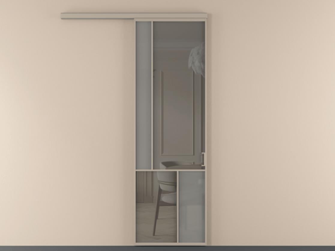 Перегородка Mosaic вдоль стены 1 створка АЛПР 041.20 Алюминий бисквитный Сатинированное серое стекло, триплекс, 6 мм + Прозрачное серое стекло, триплекс. Цена 137030 ₽ . Фабрика дверей Волховец 8 (800) 551 43 19 Перегородка Mosaic вдоль стены 1 створка АЛПР 041.20 Алюминий бисквитный Сатинированное серое стекло, триплекс, 6 мм + Прозрачное серое стекло, триплекс Цена 137030 ₽ | Volhovec