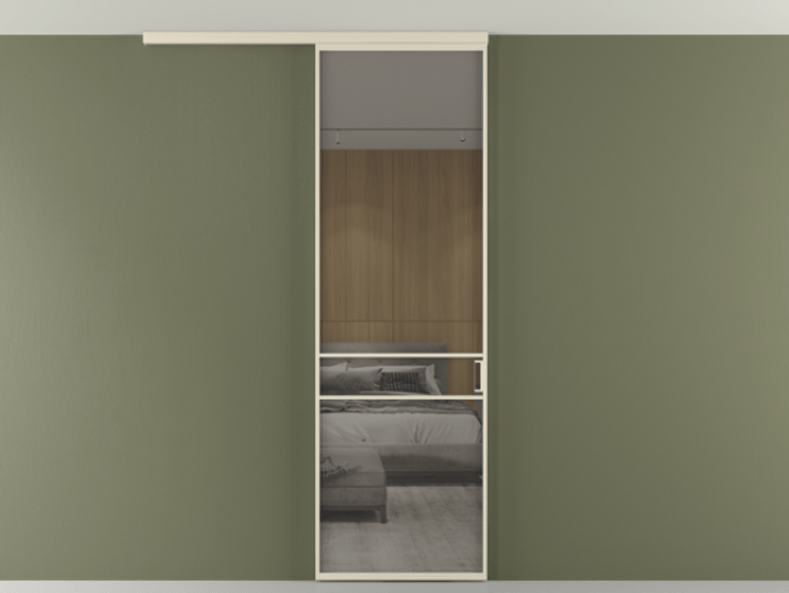 Перегородка Formato вдоль стены на потолок 1 створка АЛПР 040.02 Алюминий бежево-серый Рефлективное серое стекло "Stopsol", калёное. Цена 125510 ₽ 1. Полотно 2 шт. (800/2100 мм)
2. Комплект установки раздвижной системы
3. Базовый комплект фурнитуры
4.Ручка RONDO
. Фабрика дверей Волховец 8 (800) 551 43 19 Перегородка Formato вдоль стены на потолок 1 створка АЛПР 040.02 Алюминий бежево-серый Рефлективное серое стекло "Stopsol", калёное Цена 125510 ₽ | Volhovec