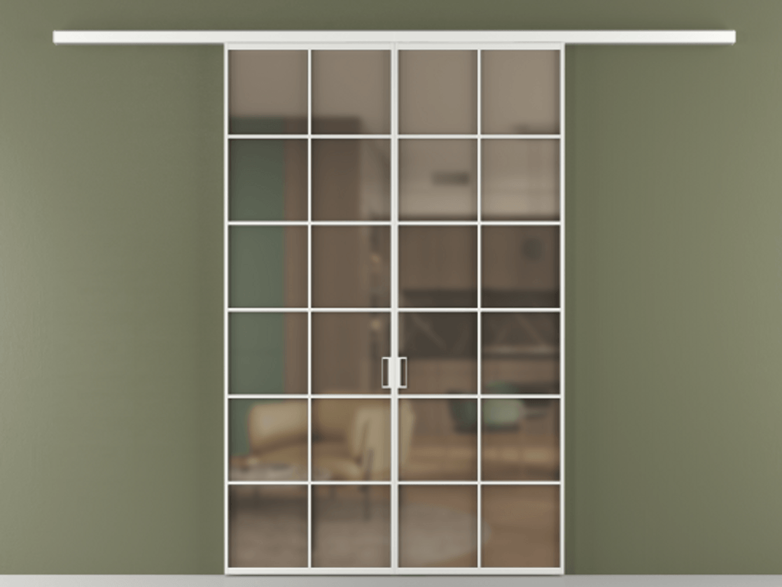 Перегородка Formato вдоль стены 2 створки АЛПР 040.05 Алюминий белоснежный Сатинированное бронзовое стекло, триплекс. Цена 248600 ₽ 1. Полотно 2 шт. (800/2100 мм)
2. Комплект установки раздвижной системы
3. Базовый комплект фурнитуры
4.Ручка RONDO
. Фабрика дверей Волховец 8 (800) 551 43 19 Перегородка Formato вдоль стены 2 створки АЛПР 040.05 Алюминий белоснежный Сатинированное бронзовое стекло, триплекс Цена 248600 ₽ | Volhovec