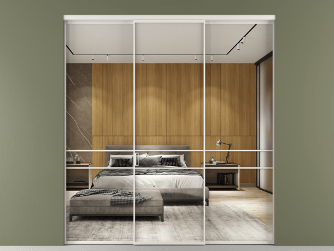 Перегородка Формато внутри проёма 3 створки АЛПР 040.02 Алюминий серый Двустороннее зеркало, триплекс , триплекс 6 мм. Цена 237275 ₽ 1. Полотно 3 шт. (800/2100 мм)
2. Комплект установки раздвижной системы
3. Базовый комплект фурнитуры
4.Ручка Рондо. Фабрика дверей Волховец 8 (800) 551 43 19 Перегородка Формато внутри проёма 3 створки АЛПР 040.02 Алюминий серый Двустороннее зеркало, триплекс , триплекс 6 мм Цена 237275 ₽ | Volhovec