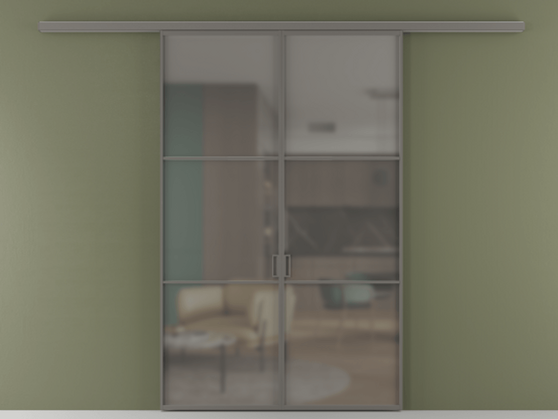 Перегородка Формато вдоль стены 2 створки АЛПР 040.03 Алюминий классический серый Сатинированное серое стекло, триплекс. Цена 195450 ₽ 1. Полотно 2 шт. (800/2100 мм)
2. Комплект установки раздвижной системы
3. Базовый комплект фурнитуры
4.Ручка RONDO
. Фабрика дверей Волховец 8 (800) 551 43 19 Перегородка Формато вдоль стены 2 створки АЛПР 040.03 Алюминий классический серый Сатинированное серое стекло, триплекс Цена 195450 ₽ | Volhovec