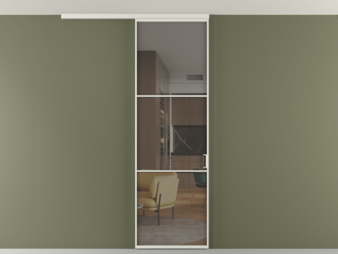 Перегородка Формато вдоль стены на потолок 1 створка АЛПР 040.03 Алюминий серый Прозрачное серое стекло, триплекс. Цена 100988 ₽ 1. Полотно 2 шт. (800/2100 мм)
2. Комплект установки раздвижной системы
3. Базовый комплект фурнитуры
4.Ручка Рондо. Фабрика дверей Волховец 8 (800) 551 43 19 Перегородка Формато вдоль стены на потолок 1 створка АЛПР 040.03 Алюминий серый Прозрачное серое стекло, триплекс Цена 100988 ₽ | Volhovec