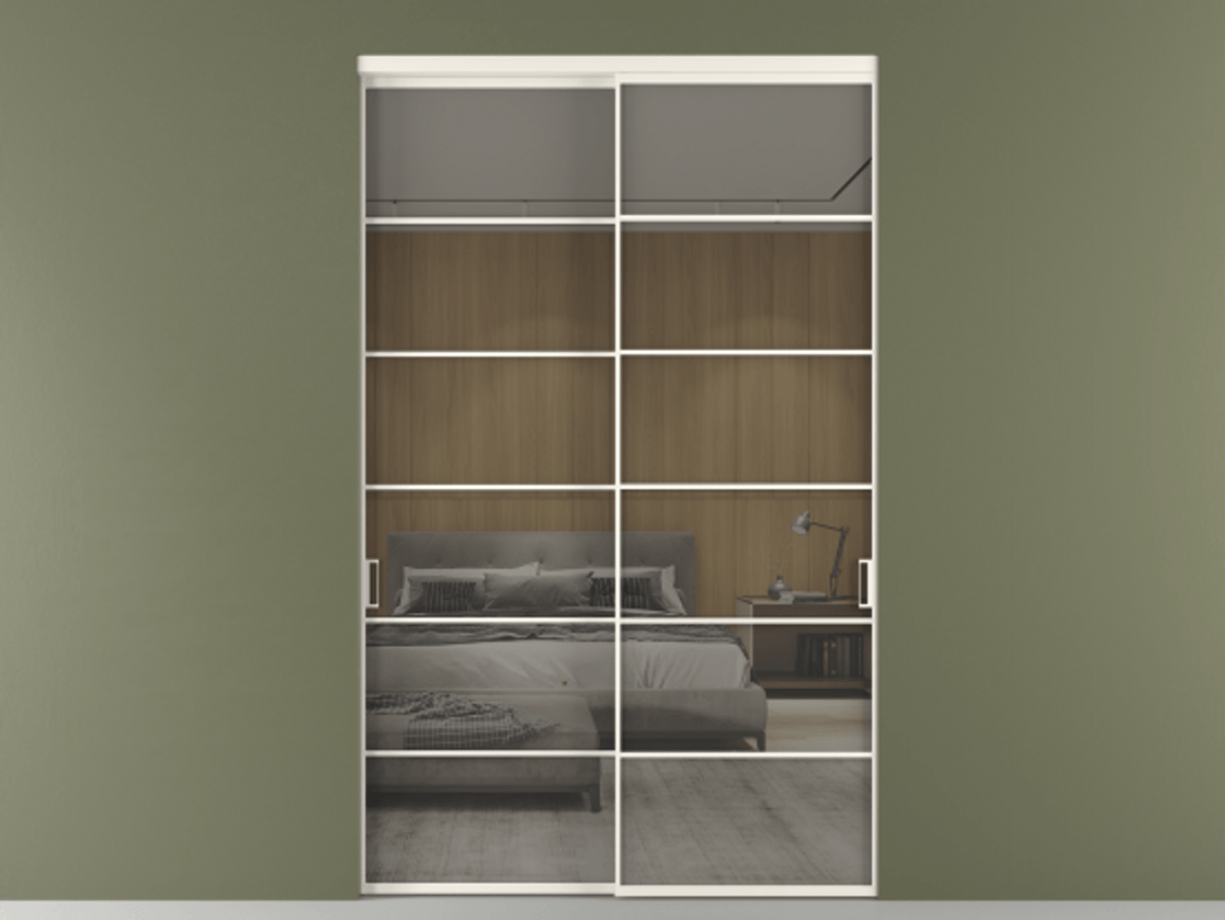 Перегородка Формато внутри проёма 2 створки АЛПР 040.04 Алюминий пудровый белый Рефлективное серое стекло "Стопсол", калёное. Цена 493900 ₽ 1. Полотно 2 шт. (800/2100 мм)
2. Комплект установки раздвижной системы
3. Базовый комплект фурнитуры
4.Ручка Рондо. Фабрика дверей Волховец 8 (800) 551 43 19 Перегородка Формато внутри проёма 2 створки АЛПР 040.04 Алюминий пудровый белый Рефлективное серое стекло "Стопсол", калёное Цена 493900 ₽ | Volhovec