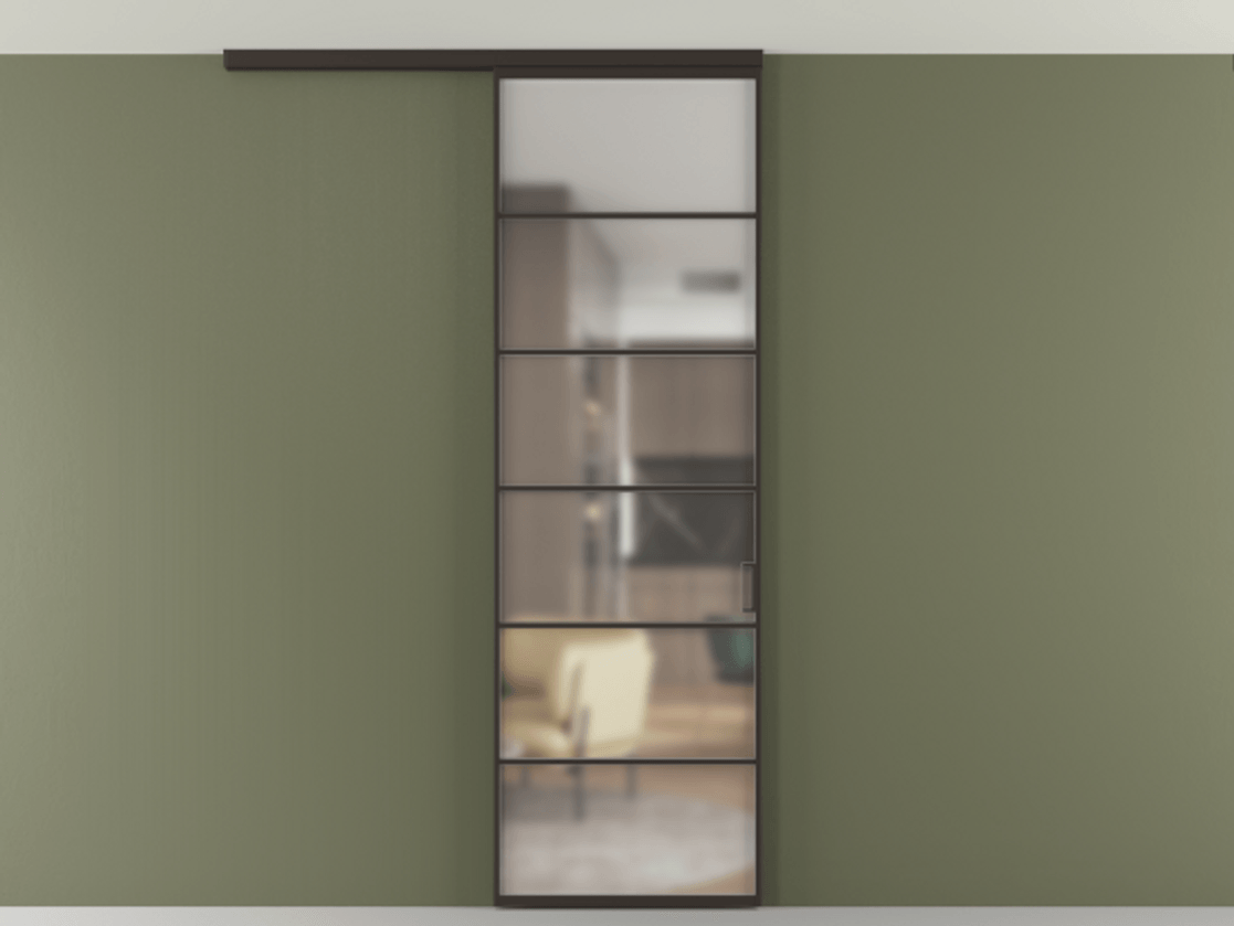 Перегородка Формато вдоль стены на потолок 1 створка АЛПР 040.04 Алюминий антрацит Сатинированное стекло "Мателюкс Кристал Вижн", калёное, матовое, каленое 6 мм. Цена 134090 ₽ 1. Полотно 2 шт. (800/2100 мм)
2. Комплект установки раздвижной системы
3. Базовый комплект фурнитуры
4.Ручка Рондо. Фабрика дверей Волховец 8 (800) 551 43 19 Перегородка Формато вдоль стены на потолок 1 створка АЛПР 040.04 Алюминий антрацит Сатинированное стекло "Мателюкс Кристал Вижн", калёное, матовое, каленое 6 мм Цена 134090 ₽ | Volhovec