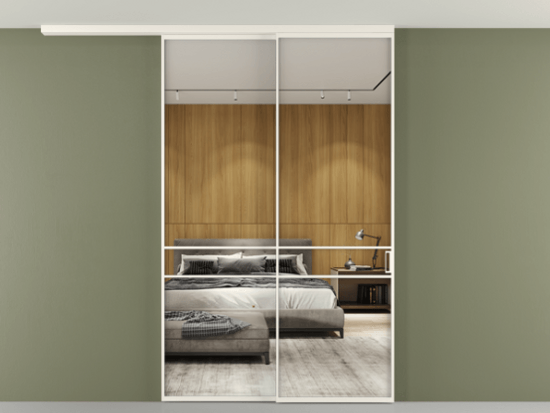 Перегородка Формато вдоль стены на потолок 2 створки с синхронным механизмом АЛПР 040.02 Алюминий пудровый белый Двустороннее зеркало, триплекс , триплекс 6 мм. Цена 311020 ₽ 1. Полотно 2 шт. (800/2100 мм)
2. Комплект установки раздвижной системы
3. Базовый комплект фурнитуры
4.Ручка Рондо. Фабрика дверей Волховец 8 (800) 551 43 19 Перегородка Формато вдоль стены на потолок 2 створки с синхронным механизмом АЛПР 040.02 Алюминий пудровый белый Двустороннее зеркало, триплекс , триплекс 6 мм Цена 311020 ₽ | Volhovec