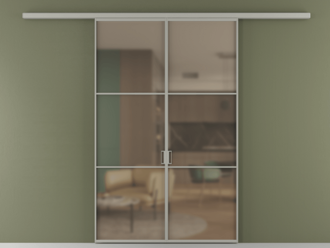 Перегородка Формато вдоль стены 2 створки АЛПР 040.03 Алюминий нейтральный серый Сатинированное бронзовое стекло, триплекс. Цена 1318110 AMD 1. Полотно 2 шт. (800/2100 мм)
2. Комплект установки раздвижной системы
3. Базовый комплект фурнитуры
4.Ручка RONDO
. Фабрика дверей Волховец 8 (800) 551 43 19 Перегородка Формато вдоль стены 2 створки АЛПР 040.03 Алюминий нейтральный серый Сатинированное бронзовое стекло, триплекс Цена 1318110 AMD | Volhovec