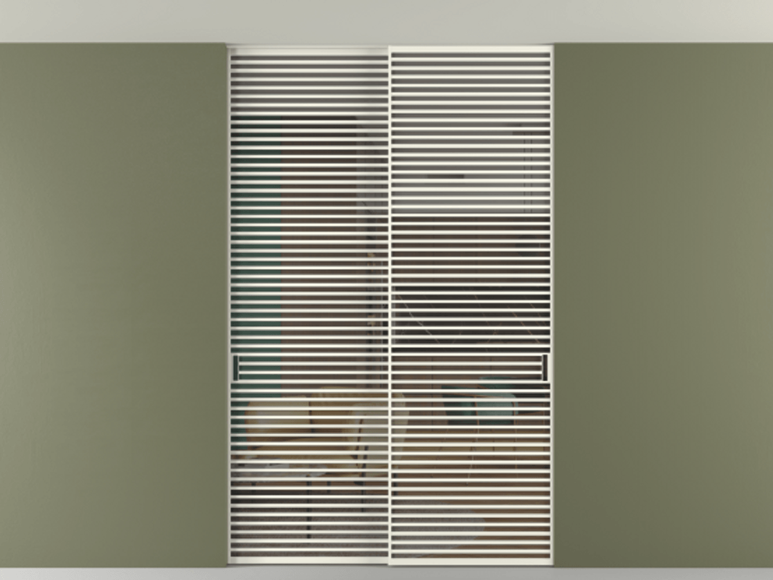 Перегородка Формато внутри проёма скрытое крепление в потолок 2 створки АЛПР 040.07 Алюминий жемчужный Прозрачное серое стекло, триплекс. Цена 409915 ₽ 1. Полотно 2 шт. (800/2100 мм)
2. Комплект установки раздвижной системы
3. Базовый комплект фурнитуры
4. Ручка Рондо. Фабрика дверей Волховец 8 (800) 551 43 19 Перегородка Формато внутри проёма скрытое крепление в потолок 2 створки АЛПР 040.07 Алюминий жемчужный Прозрачное серое стекло, триплекс Цена 409915 ₽ | Volhovec