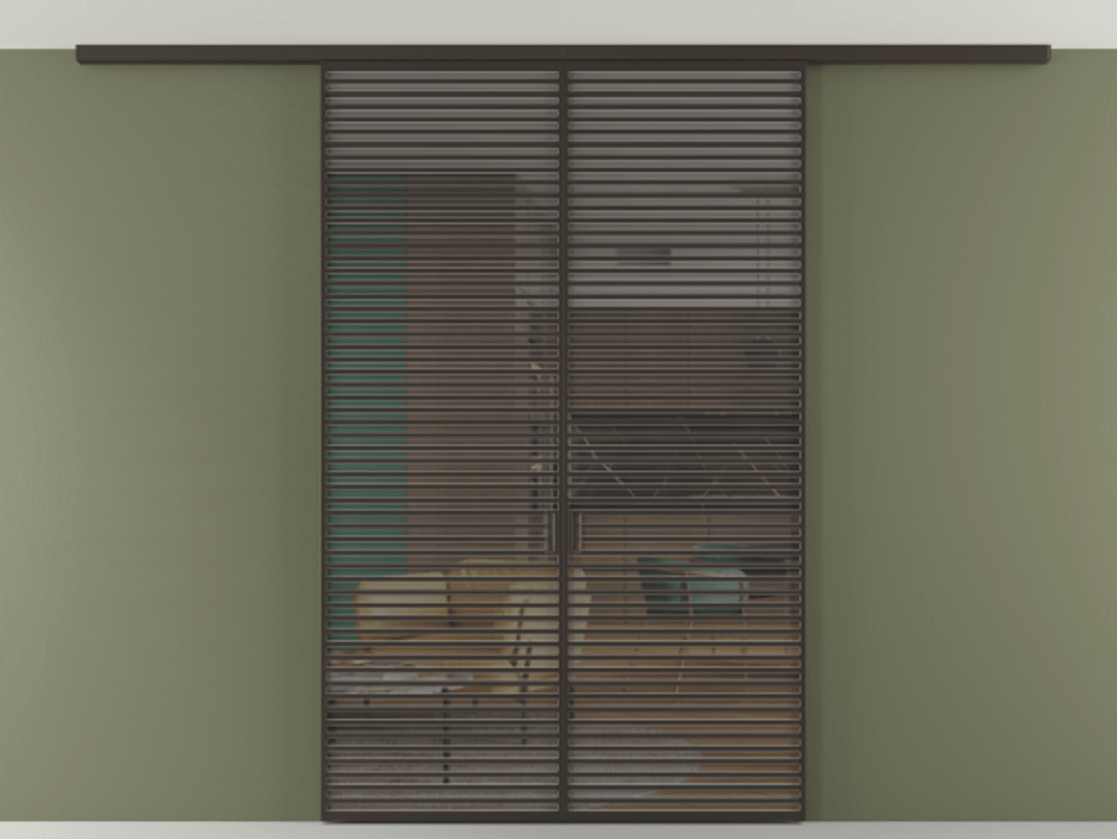 Перегородка Формато вдоль стены на потолок 2 створки АЛПР 040.07 Алюминий антрацит Прозрачное серое стекло, триплекс. Цена 367356 ₽ 1. Полотно 2 шт. (800/2100 мм)
2. Комплект установки раздвижной системы
3. Базовый комплект фурнитуры
4.Ручка Рондо. Фабрика дверей Волховец 8 (800) 551 43 19 Перегородка Формато вдоль стены на потолок 2 створки АЛПР 040.07 Алюминий антрацит Прозрачное серое стекло, триплекс Цена 367356 ₽ | Volhovec