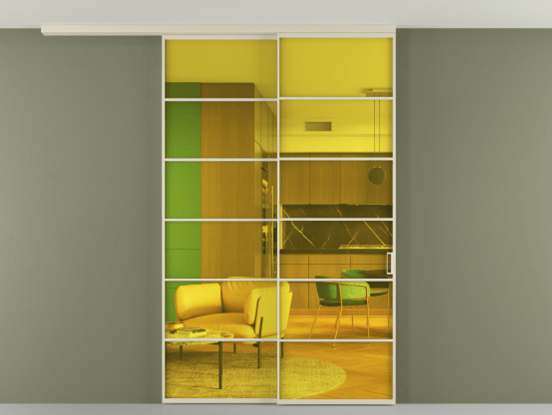 Перегородка Formato вдоль стены на потолок телескопик синхро 2 АЛПР 040.04 Алюминий бежево-серый Прозрачное жёлтое стекло, триплекс. Цена 291704 ₽ 1. Полотно 2 шт. (800/2100 мм)
2. Комплект установки раздвижной системы
3. Базовый комплект фурнитуры
4.Ручка RONDO
. Фабрика дверей Волховец 8 (800) 551 43 19 Перегородка Formato вдоль стены на потолок телескопик синхро 2 АЛПР 040.04 Алюминий бежево-серый Прозрачное жёлтое стекло, триплекс Цена 291704 ₽ | Volhovec