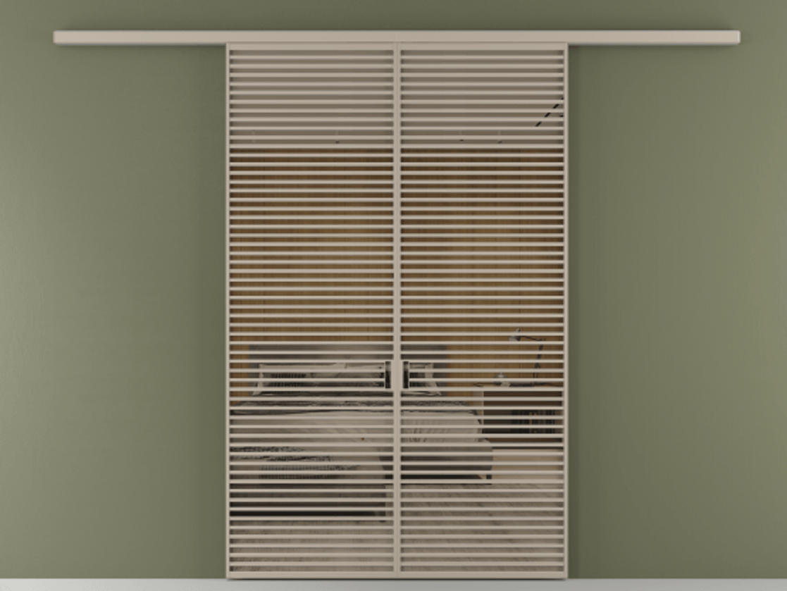 Перегородка Формато вдоль стены 2 створки АЛПР 040.07 Алюминий бисквитный Рефлективное бронзовое стекло "Стопсол", калёное. Цена 445000 ₽ 1. Полотно 2 шт. (800/2100 мм)
2. Комплект установки раздвижной системы
3. Базовый комплект фурнитуры
4.Ручка RONDO
. Фабрика дверей Волховец 8 (800) 551 43 19 Перегородка Формато вдоль стены 2 створки АЛПР 040.07 Алюминий бисквитный Рефлективное бронзовое стекло "Стопсол", калёное Цена 445000 ₽ | Volhovec