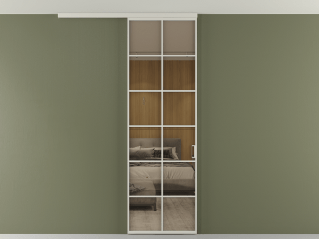 Перегородка Формато вдоль стены на потолок 1 створка АЛПР 040.05 Алюминий тёплый серый Рефлективное бронзовое стекло "Стопсол", калёное. Цена 134090 ₽ 1. Полотно 2 шт. (800/2100 мм)
2. Комплект установки раздвижной системы
3. Базовый комплект фурнитуры
4.Ручка Рондо. Фабрика дверей Волховец 8 (800) 551 43 19 Перегородка Формато вдоль стены на потолок 1 створка АЛПР 040.05 Алюминий тёплый серый Рефлективное бронзовое стекло "Стопсол", калёное Цена 134090 ₽ | Volhovec