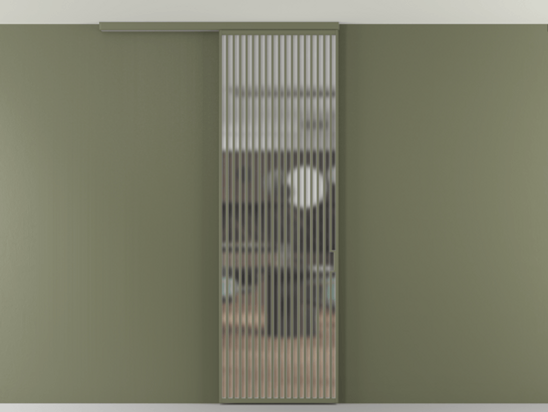 Перегородка Формато вдоль стены на потолок 1 створка АЛПР 040.06 Алюминий оливковый тёмный Сатинированное стекло "Мателюкс Кристал Вижн", калёное, матовое, каленое 6 мм. Цена 233310 ₽ 1. Полотно 2 шт. (800/2100 мм)
2. Комплект установки раздвижной системы
3. Базовый комплект фурнитуры
4.Ручка Рондо. Фабрика дверей Волховец 8 (800) 551 43 19 Перегородка Формато вдоль стены на потолок 1 створка АЛПР 040.06 Алюминий оливковый тёмный Сатинированное стекло "Мателюкс Кристал Вижн", калёное, матовое, каленое 6 мм Цена 233310 ₽ | Volhovec