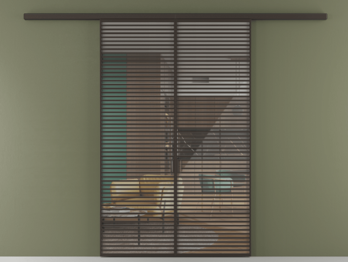 Перегородка Формато вдоль стены 2 створки АЛПР 040.07 Алюминий антрацит Рефлективное прозрачное стекло "Стопсол", калёное. Цена 445000 ₽ 1. Полотно 2 шт. (800/2100 мм)
2. Комплект установки раздвижной системы
3. Базовый комплект фурнитуры
4.Ручка Рондо. Фабрика дверей Волховец 8 (800) 551 43 19 Перегородка Формато вдоль стены 2 створки АЛПР 040.07 Алюминий антрацит Рефлективное прозрачное стекло "Стопсол", калёное Цена 445000 ₽ | Volhovec