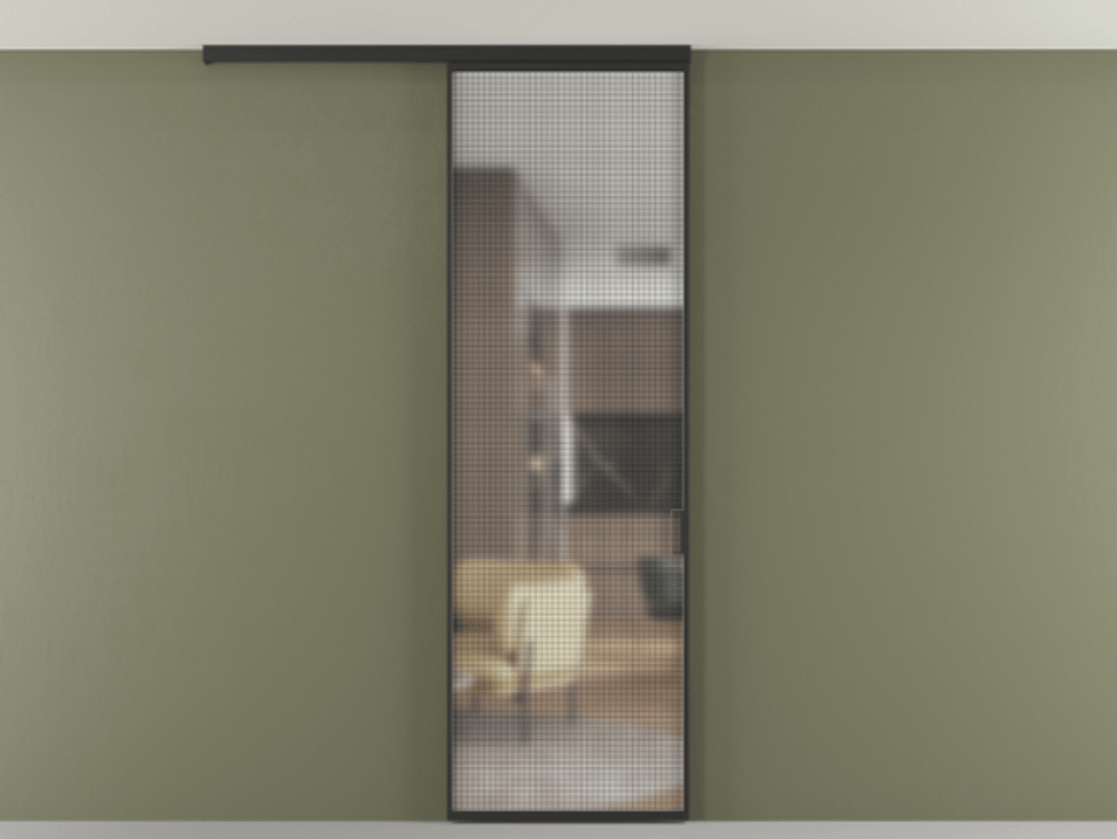 Перегородка Formato вдоль стены на потолок одностворчатая АЛПР 040.01 Алюминий Черный Декоративное стекло с сеткой "Mesh silver", триплекс, 6 мм. Скрытый короб ЧЕР Цена 108950 ₽ 1. Полотно 2 шт. (800/2100 мм)
2. Комплект установки раздвижной системы
3. Базовый комплект фурнитуры
4.Ручка RONDO
. Фабрика дверей Волховец 8 (800) 551 43 19 Перегородка Formato вдоль стены на потолок одностворчатая АЛПР 040.01 Алюминий Черный Декоративное стекло с сеткой "Mesh silver", триплекс, 6 мм Цена 108950 ₽ | Volhovec