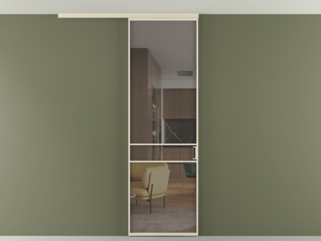 Перегородка Формато вдоль стены на потолок 1 створка АЛПР 040.02 Алюминий бежево-серый Прозрачное серое стекло, триплекс. Цена 96858 ₽ 1. Полотно 2 шт. (800/2100 мм)
2. Комплект установки раздвижной системы
3. Базовый комплект фурнитуры
4.Ручка Рондо. Фабрика дверей Волховец 8 (800) 551 43 19 Перегородка Формато вдоль стены на потолок 1 створка АЛПР 040.02 Алюминий бежево-серый Прозрачное серое стекло, триплекс Цена 96858 ₽ | Volhovec