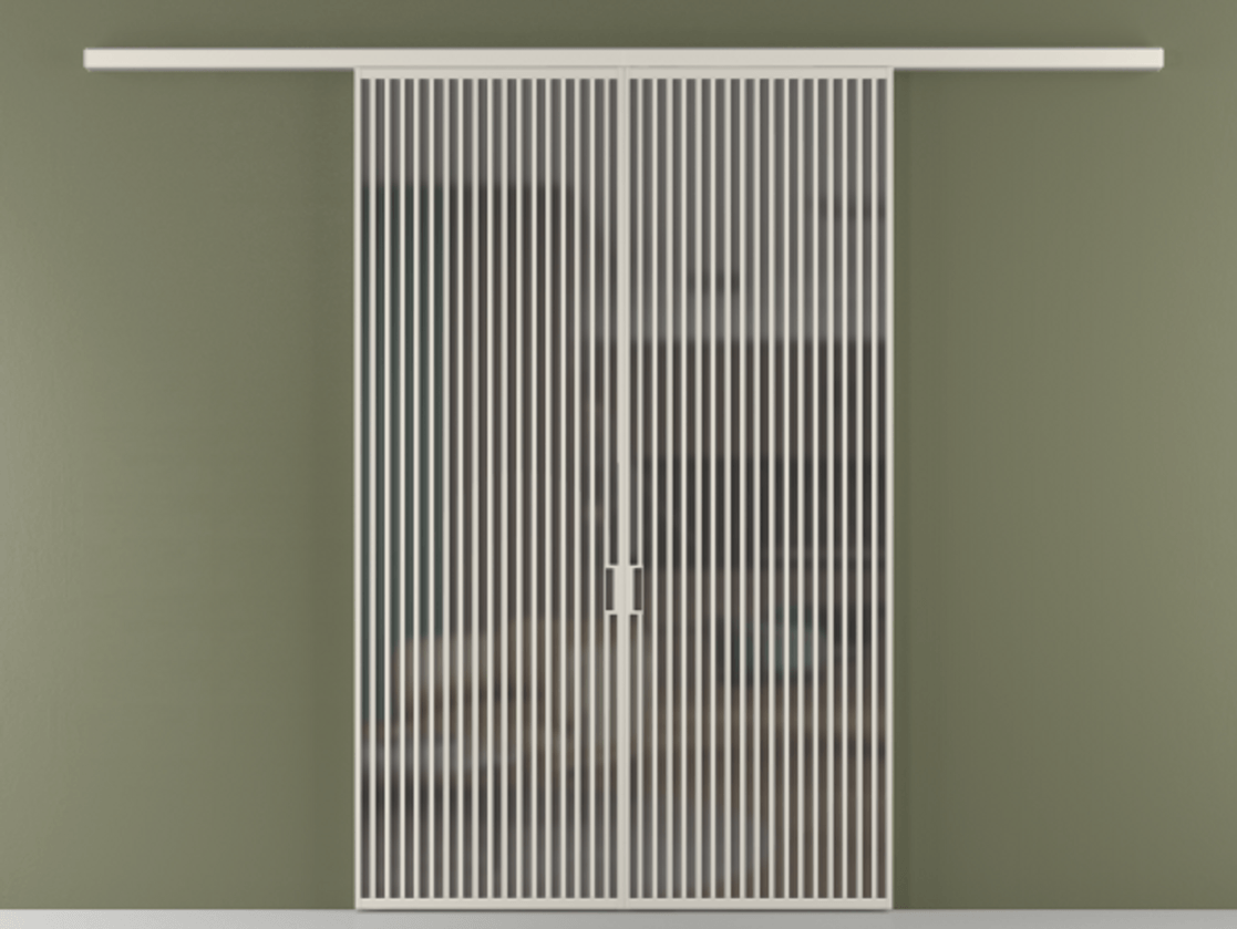 Перегородка Formato вдоль стены 2 створки АЛПР 040.06 Алюминий облачно-серый Сатинированное серое стекло, триплекс. Цена 429000 ₽ 1. Полотно 2 шт. (800/2100 мм)
2. Комплект установки раздвижной системы
3. Базовый комплект фурнитуры
4.Ручка RONDO
. Фабрика дверей Волховец 8 (800) 551 43 19 Перегородка Formato вдоль стены 2 створки АЛПР 040.06 Алюминий облачно-серый Сатинированное серое стекло, триплекс Цена 429000 ₽ | Volhovec