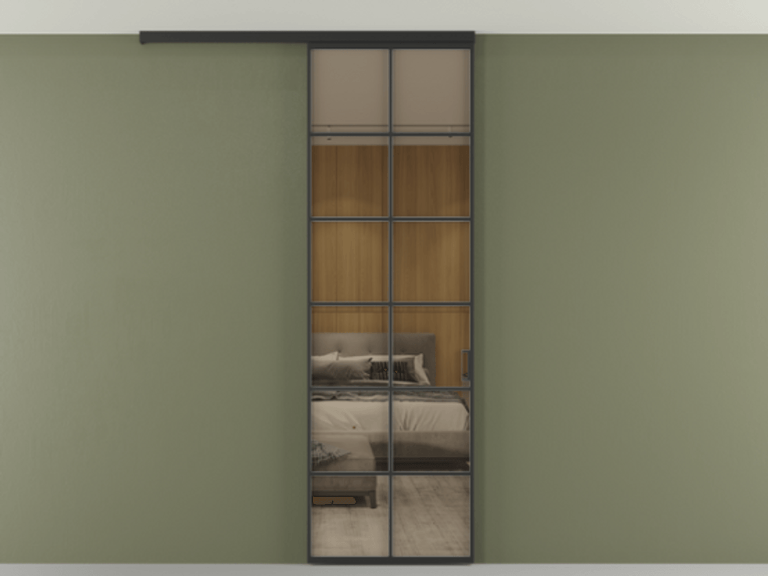 Перегородка Formato вдоль стены на потолок одностворчатая АЛПР 040.05 Алюминий Черный Рефлективное бронзовое стекло "Stopsol", калёное, 6 мм. Скрытый короб ЧЕР Цена 122040 ₽ 1. Полотно 2 шт. (800/2100 мм)
2. Комплект установки раздвижной системы
3. Базовый комплект фурнитуры
4.Ручка RONDO
. Фабрика дверей Волховец 8 (800) 551 43 19 Перегородка Formato вдоль стены на потолок одностворчатая АЛПР 040.05 Алюминий Черный Рефлективное бронзовое стекло "Stopsol", калёное, 6 мм Цена 122040 ₽ | Volhovec