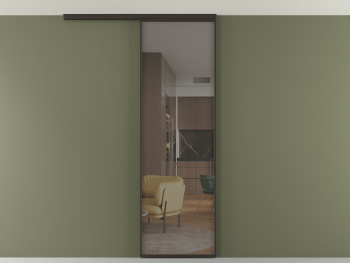 Перегородка Формато вдоль стены на потолок 1 створка АЛПР 040.01 Алюминий антрацит Прозрачное серое стекло, триплекс. Цена 92403 ₽ 1. Полотно 2 шт. (800/2100 мм)
2. Комплект установки раздвижной системы
3. Базовый комплект фурнитуры
4.Ручка Рондо. Фабрика дверей Волховец 8 (800) 551 43 19 Перегородка Формато вдоль стены на потолок 1 створка АЛПР 040.01 Алюминий антрацит Прозрачное серое стекло, триплекс Цена 92403 ₽ | Volhovec