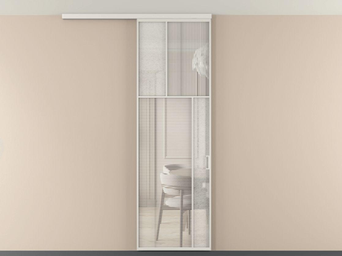 Перегородка Мозаик вдоль стены на потолок 1 створка АЛПР 041.23 Алюминий серый Рифлёное стекло "Дюна", триплекс, 6 мм + Фактурное стекло "Лёд", триплекс. Цена 143040 ₽ . Фабрика дверей Волховец 8 (800) 551 43 19 Перегородка Мозаик вдоль стены на потолок 1 створка АЛПР 041.23 Алюминий серый Рифлёное стекло "Дюна", триплекс, 6 мм + Фактурное стекло "Лёд", триплекс Цена 143040 ₽ | Volhovec