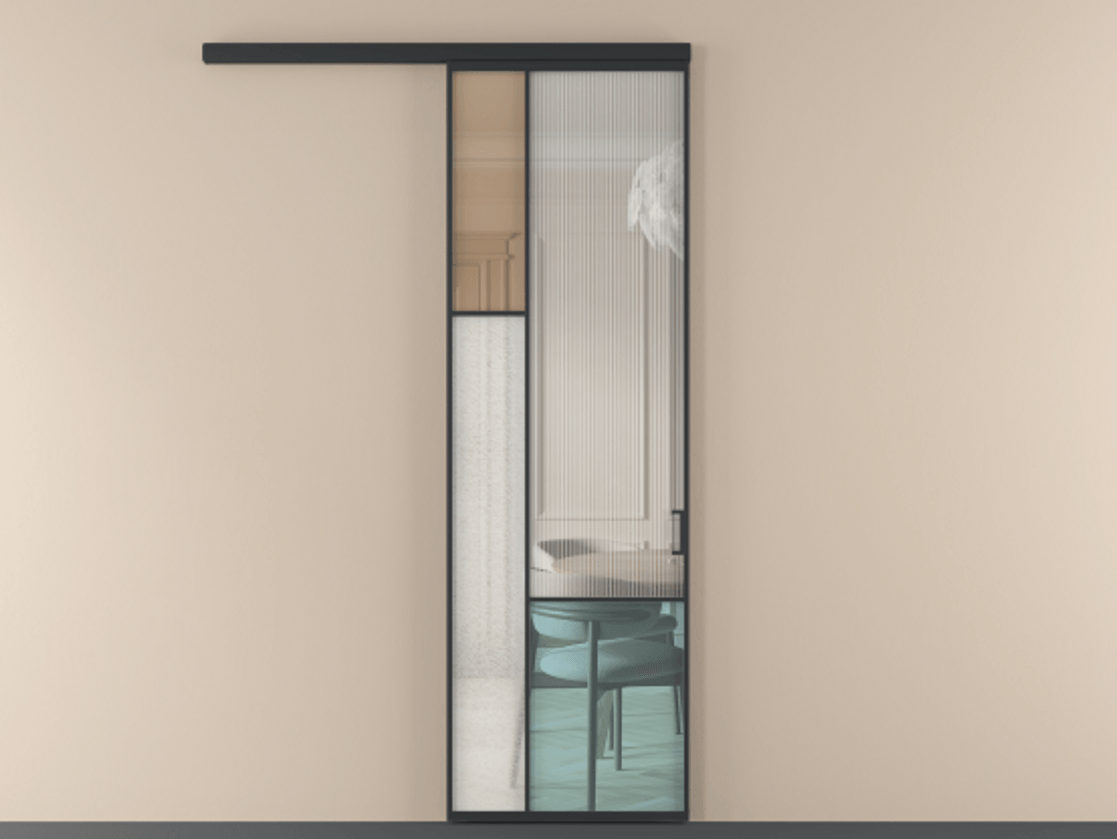 Перегородка Mosaic вдоль стены 1 створка АЛПР 041.13 Алюминий Черный Комбинация стекол Группы 1 и Группы 3. Скрытый короб ЧЕР Цена 137390 ₽ . Фабрика дверей Волховец 8 (800) 551 43 19 Перегородка Mosaic вдоль стены 1 створка АЛПР 041.13 Алюминий Черный Комбинация стекол Группы 1 и Группы 3 Цена 137390 ₽ | Volhovec