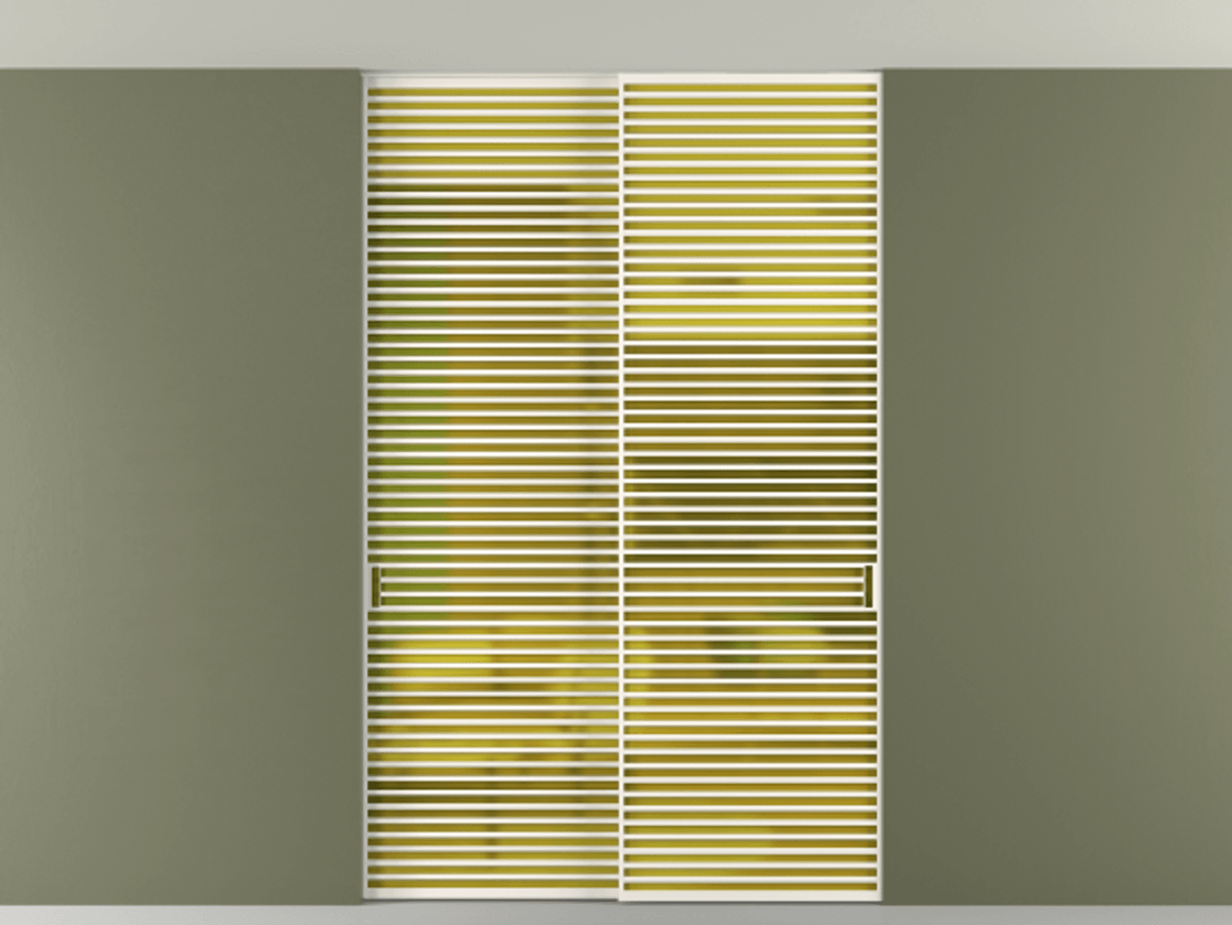 Перегородка Формато внутри проёма скрытое крепление в потолок 2 створки АЛПР 040.07 Алюминий пудровый белый Сатинированное жёлтое стекло, триплекс. Цена 409915 ₽ 1. Полотно 2 шт. (800/2100 мм)
2. Комплект установки раздвижной системы
3. Базовый комплект фурнитуры
4. Ручка Рондо. Фабрика дверей Волховец 8 (800) 551 43 19 Перегородка Формато внутри проёма скрытое крепление в потолок 2 створки АЛПР 040.07 Алюминий пудровый белый Сатинированное жёлтое стекло, триплекс Цена 409915 ₽ | Volhovec