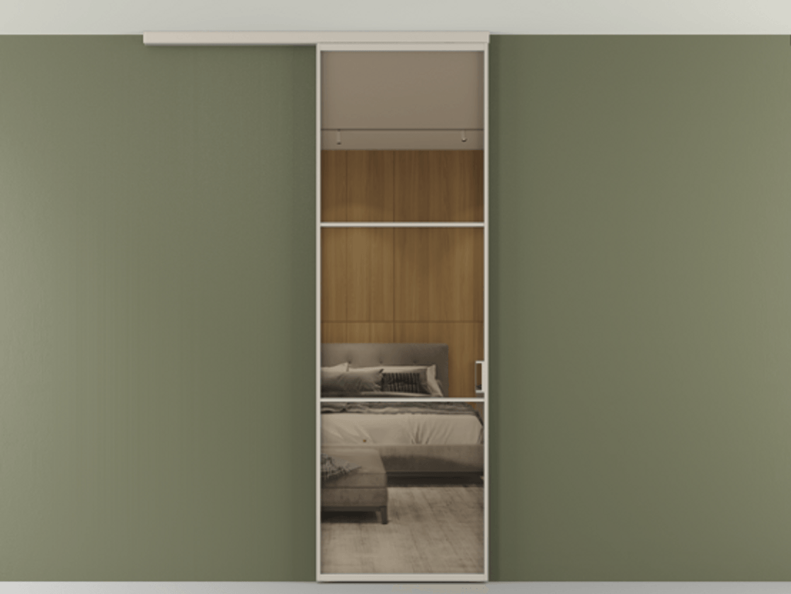 Перегородка Формато вдоль стены на потолок 1 створка АЛПР 040.03 Алюминий светло-бежевый Рефлективное бронзовое стекло "Стопсол", калёное. Цена 107388 ₽ 1. Полотно 2 шт. (800/2100 мм)
2. Комплект установки раздвижной системы
3. Базовый комплект фурнитуры
4.Ручка Рондо. Фабрика дверей Волховец 8 (800) 551 43 19 Перегородка Формато вдоль стены на потолок 1 створка АЛПР 040.03 Алюминий светло-бежевый Рефлективное бронзовое стекло "Стопсол", калёное Цена 107388 ₽ | Volhovec