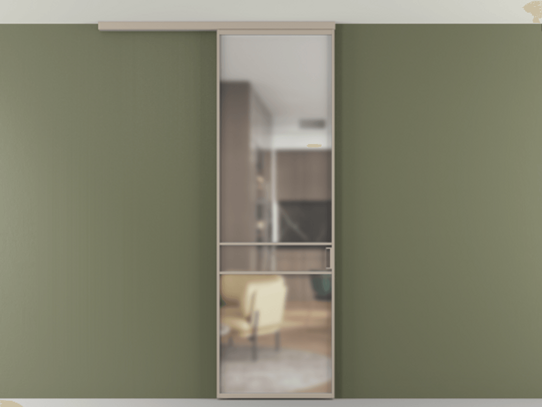 Перегородка Формато вдоль стены на потолок 1 створка АЛПР 040.02 Алюминий бисквитный Сатинированное стекло "Мателюкс Кристал Вижн", калёное, матовое, каленое 6 мм. Цена 125510 ₽ 1. Полотно 2 шт. (800/2100 мм)
2. Комплект установки раздвижной системы
3. Базовый комплект фурнитуры
4.Ручка Рондо. Фабрика дверей Волховец 8 (800) 551 43 19 Перегородка Формато вдоль стены на потолок 1 створка АЛПР 040.02 Алюминий бисквитный Сатинированное стекло "Мателюкс Кристал Вижн", калёное, матовое, каленое 6 мм Цена 125510 ₽ | Volhovec