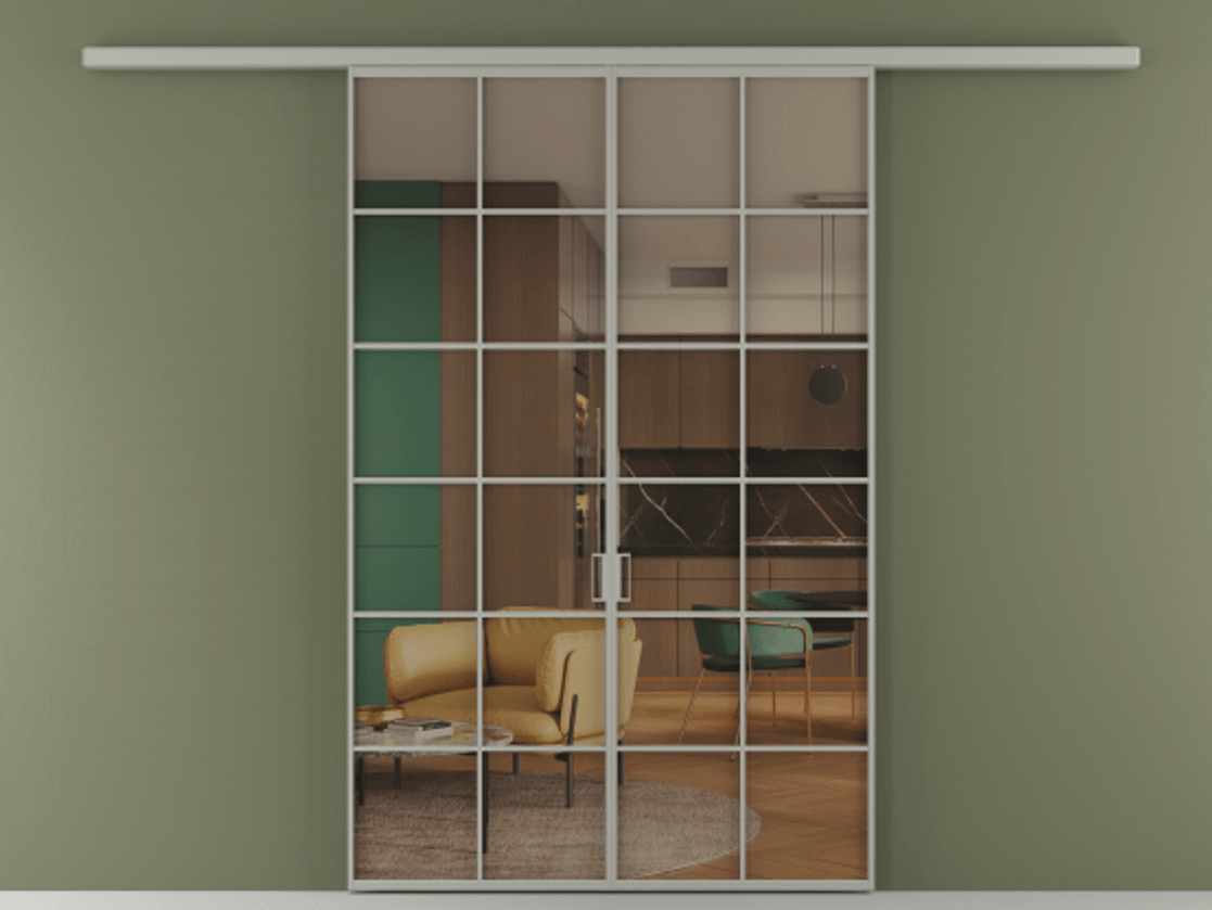 Перегородка Formato вдоль стены 2 створки АЛПР 040.05 Алюминий нейтральный серый Прозрачное бронзовое стекло, триплекс. Цена 248600 ₽ 1. Полотно 2 шт. (800/2100 мм)
2. Комплект установки раздвижной системы
3. Базовый комплект фурнитуры
4.Ручка RONDO
. Фабрика дверей Волховец 8 (800) 551 43 19 Перегородка Formato вдоль стены 2 створки АЛПР 040.05 Алюминий нейтральный серый Прозрачное бронзовое стекло, триплекс Цена 248600 ₽ | Volhovec