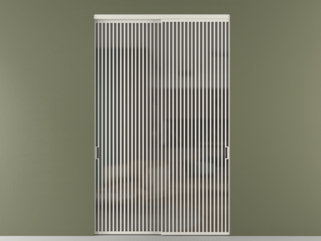 Перегородка Formato внутри проёма двустворчатая АЛПР 040.06 Алюминий Белый Сатинированное серое стекло, триплекс, 6 мм. Скрытый короб БЕЛ Цена 365400 ₽ 1. Полотно 2 шт. (800/2100 мм)
2. Комплект установки раздвижной системы
3. Базовый комплект фурнитуры
4.Ручка RONDO. Фабрика дверей Волховец 8 (800) 551 43 19 Перегородка Formato внутри проёма двустворчатая АЛПР 040.06 Алюминий Белый Сатинированное серое стекло, триплекс, 6 мм Цена 365400 ₽ | Volhovec