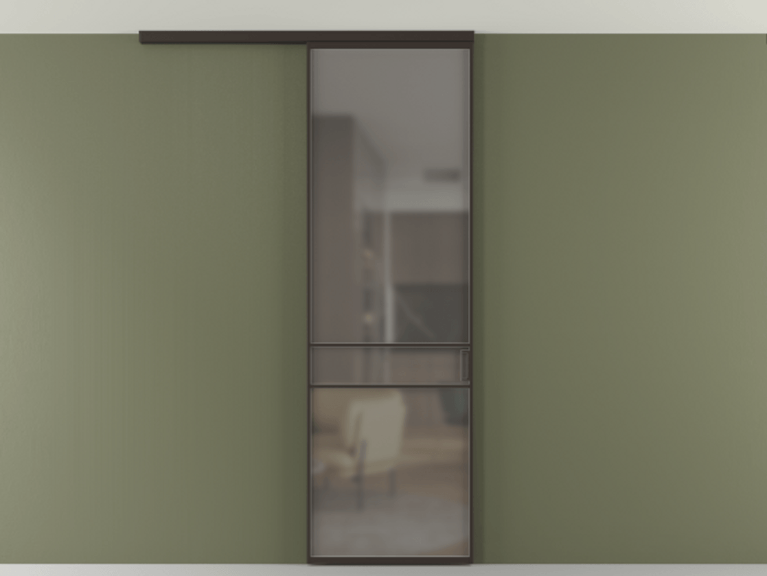 Перегородка Формато вдоль стены на потолок 1 створка АЛПР 040.02 Алюминий антрацит Сатинированное серое стекло, триплекс. Цена 96858 ₽ 1. Полотно 2 шт. (800/2100 мм)
2. Комплект установки раздвижной системы
3. Базовый комплект фурнитуры
4.Ручка Рондо. Фабрика дверей Волховец 8 (800) 551 43 19 Перегородка Формато вдоль стены на потолок 1 створка АЛПР 040.02 Алюминий антрацит Сатинированное серое стекло, триплекс Цена 96858 ₽ | Volhovec